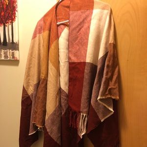Fall poncho